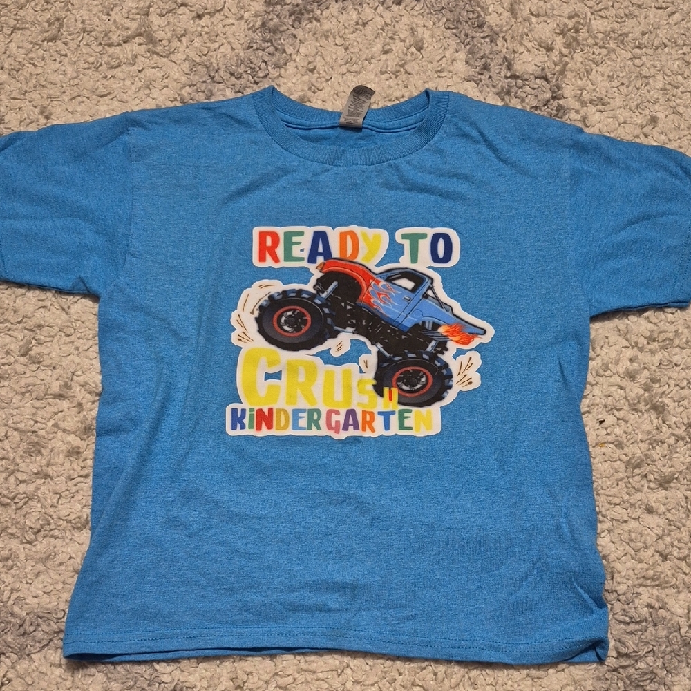 Gildan Blue Kindergarden Shirt, Size S
